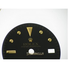 Quadrante Rolex Gmt Master trizio Nipple dial ref. 1675 + kit sfere + ghiera nera n. 1201
